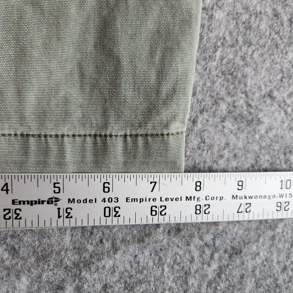 Old Navy Sky High Straight Cargo Carpenter Pants Women’s 8 Army Green Preppy - Picture 12 of 12